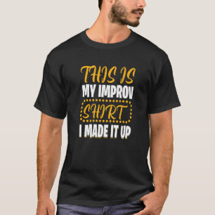 Theatre Motif For Theatrical Actors 1 T-Shirt