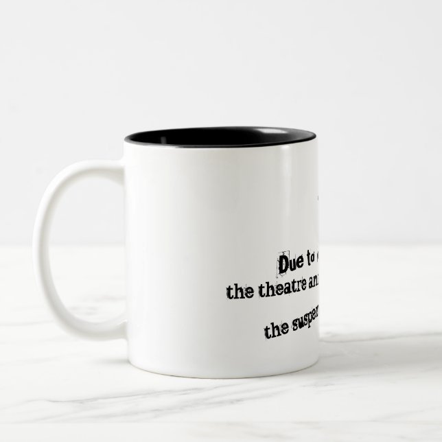 Theatre Mug (Left)