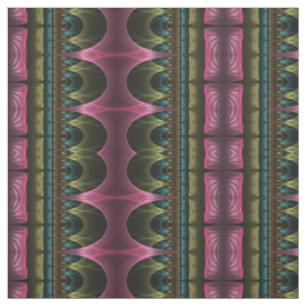 Theatre of Fantasy, Abstract Colourful Fractal Art Fabric