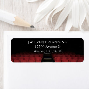 Theatre Performing Arts Centre Return Address Return Address Label