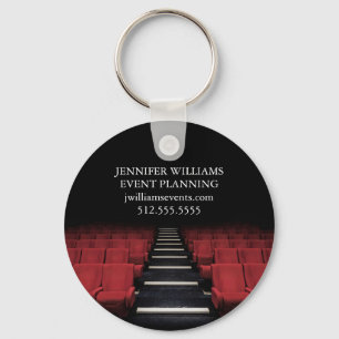 Theatre Performing Arts Custom Event Planner Key Ring