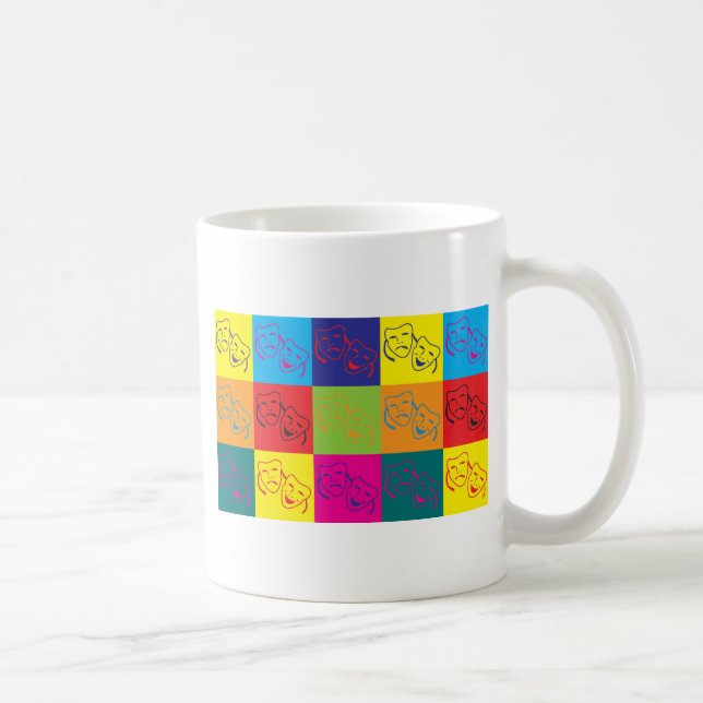 Theatre Pop Art Coffee Mug (Right)