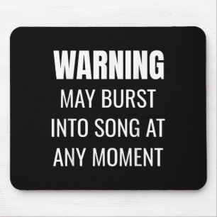 Theatre Quote - Musical Theater Teacher - Drama St Mouse Pad