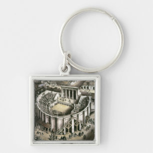 Theatre reconstruction, Roman 2nd century Key Ring