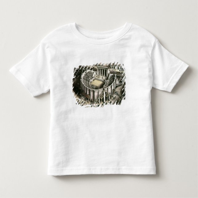 Theatre reconstruction, Roman 2nd century Toddler T-Shirt (Front)