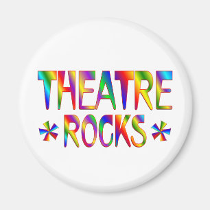 Theatre Rocks Magnet