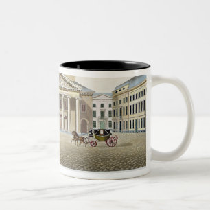 Theatre Royal, Brussels, from 'Choix des Monuments Two-Tone Coffee Mug
