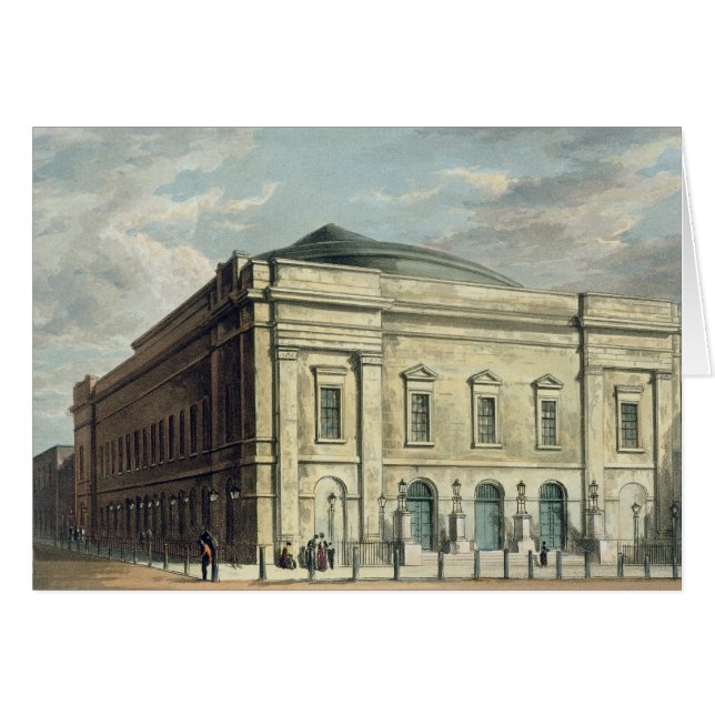 Theatre Royal, Drury Lane, in London, designed by (Front Horizontal)