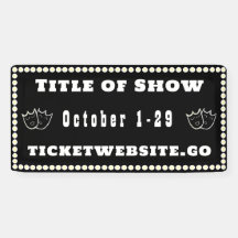 Theatre Show Advertisement Banner