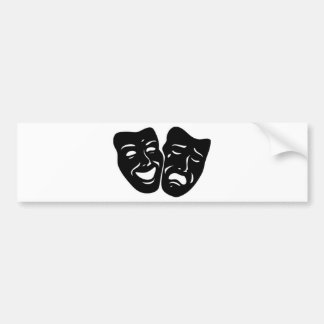Theatre Symbol Bumper Sticker