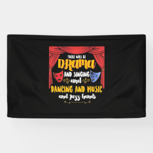 Theatre There will Be Drama Banner
