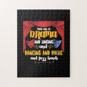 Theatre There will Be Drama Jigsaw Puzzle