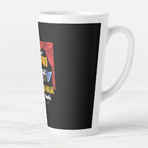 Theatre There will Be Drama Latte Mug