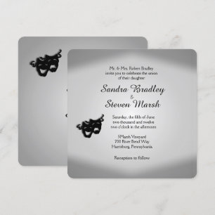 Theatre Wedding Invitation
