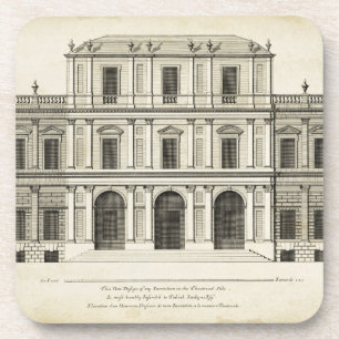 Theatrical Style Façade by Colen Campbell Coaster