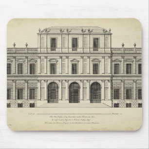 Theatrical Style Façade by Colen Campbell Mouse Pad