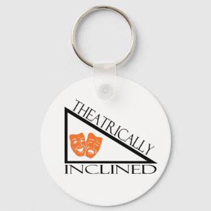 Theatrically Inclined Key Ring
