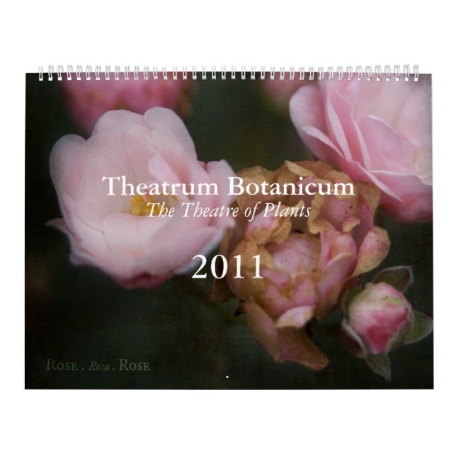Theatrum Botanicum 2011 Calendar (Cover)
