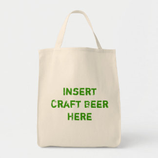 TheBEERSgoneBAD: Craft Beer Grocery Tote Bag