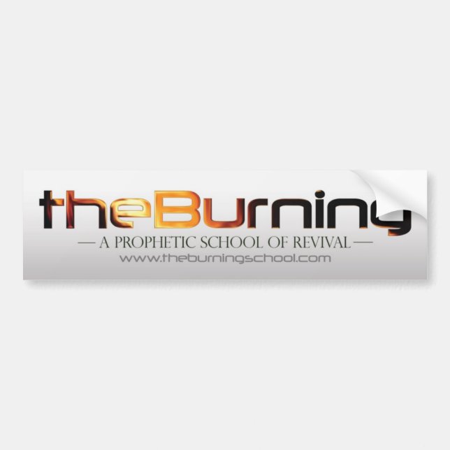theBurning Bumper Sticker (Front)