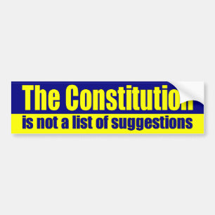 theConstitution Bumper Sticker