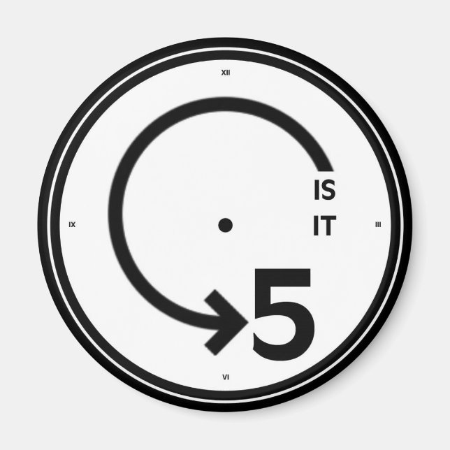 "theCUBICLE" Is It 5 Magnet (Front)