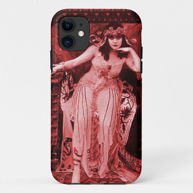 Theda Bara Cleopatra iPhone 5 Case Red Black (Back)
