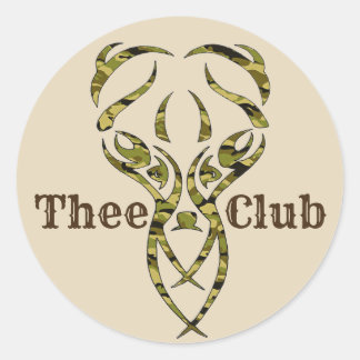 Thee Club sticker