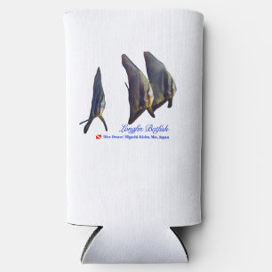 Thee Cute Longfin Batfish Seltzer Can Cooler