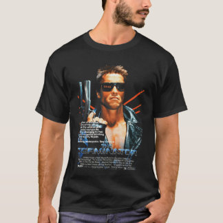 Theerminator Poster Movie Retro SciFiimeraveler Ga T-Shirt