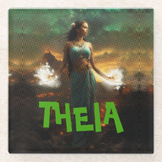 THEIA GLASS COASTER