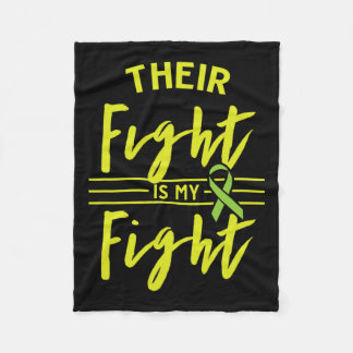 Their Fight Is My Fight Kidney Disease Awareness 1 Fleece Blanket