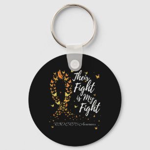Their Fight Is My Fight RSD CRPS Awareness 1 Key Ring