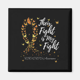 Their Fight Is My Fight Rsd Crps Awareness 1  Magnet