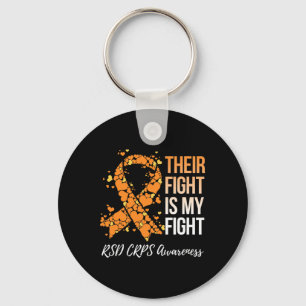 Their Fight Is My Fight Rsd Crps Awareness Key Ring