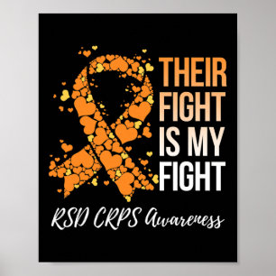 Their Fight Is My Fight Rsd Crps Awareness Poster