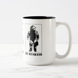 Their husband...your husband...my husband coffee c Two-Tone coffee mug