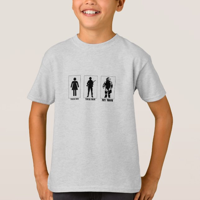 Their mum...your mum...my mum T-Shirt (Front)