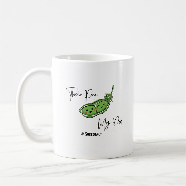 Their Pea My Pod Coffee Mug (Left)