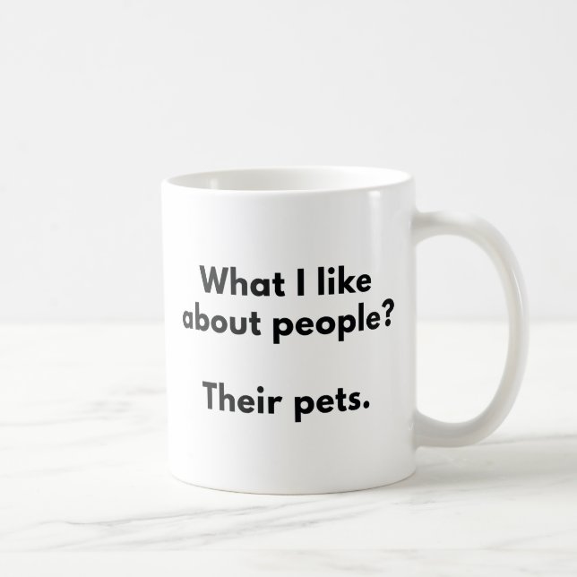 Their Pets Coffee Mug (Right)