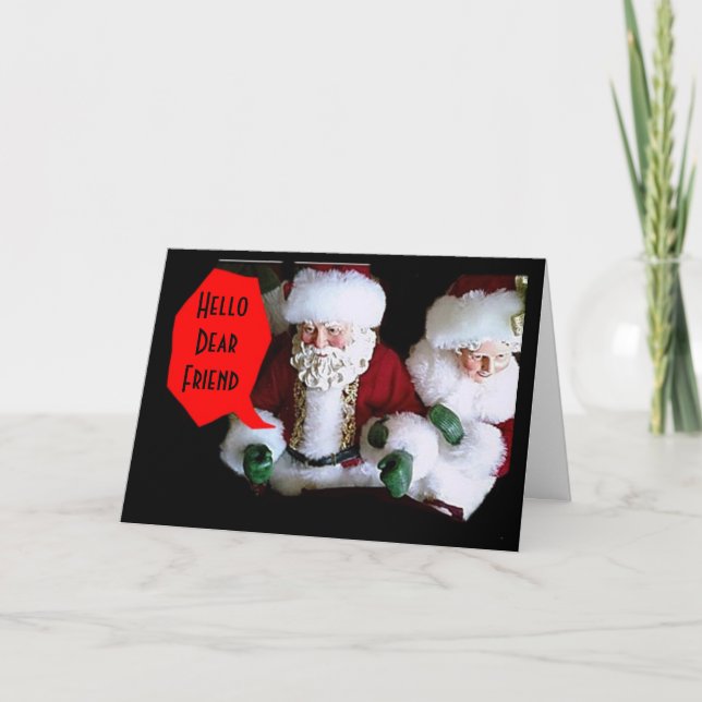 THEIR SLEIGH IS FILLED WITH WISHES FOR HOLIDAY (Front)