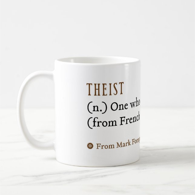 Theist (n.) - Mug (Left)