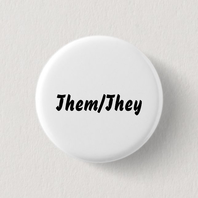 Them/They button (Front)