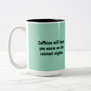 themed rain coffee mug