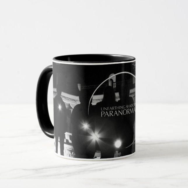 Themed Unearthing Shadows Paranormal Official Mug  (Front Left)