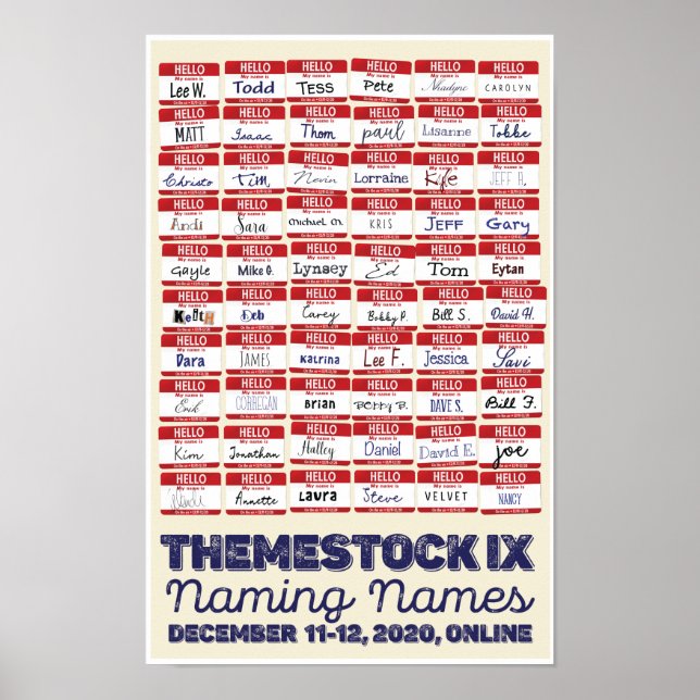 Themestock IX poster (Front)