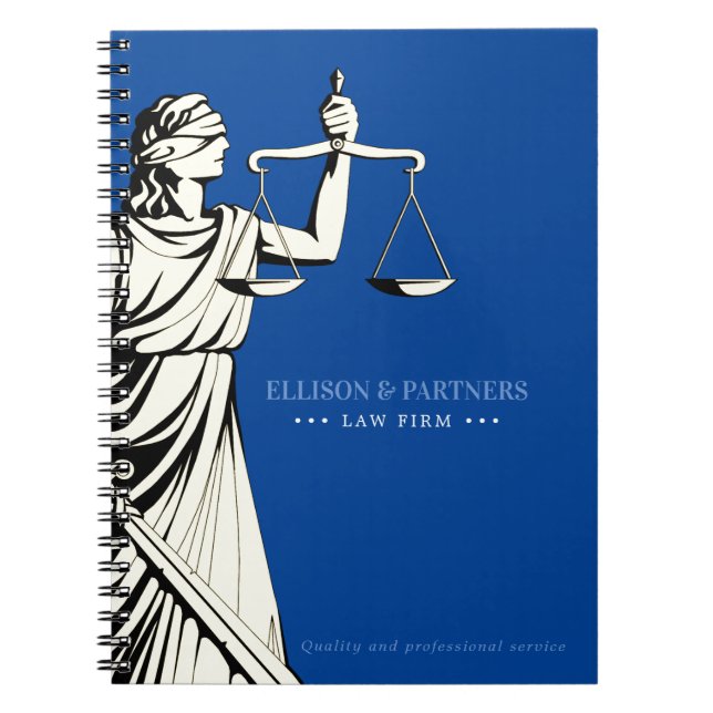 Themis | Scales of Justice Notebook (Front)