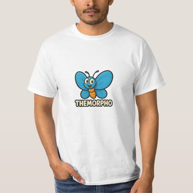 THEMORPHO - Lustiger butterfly T-shirt (Front)