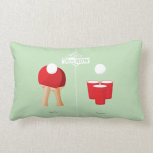 Then And Now: Ping Pong Lumbar Cushion