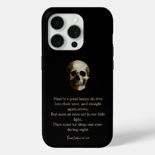 Then must we sleep one ever-during night iPhone 15 pro case